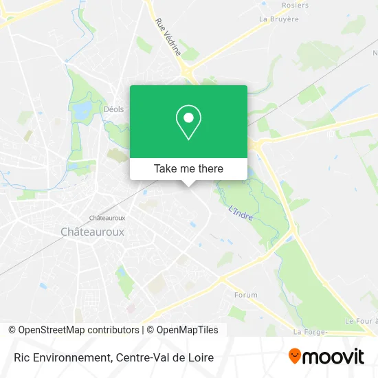 Ric Environnement map
