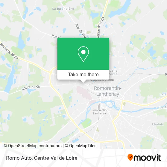 Romo Auto map