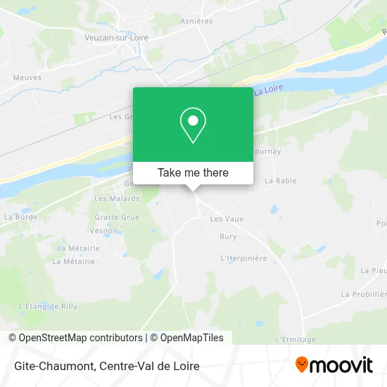 Gite-Chaumont map