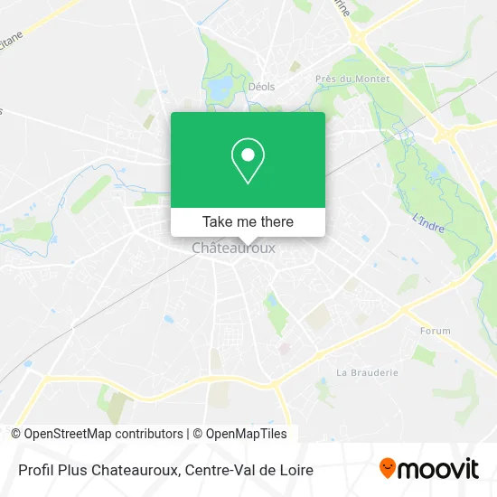 Mapa Profil Plus Chateauroux