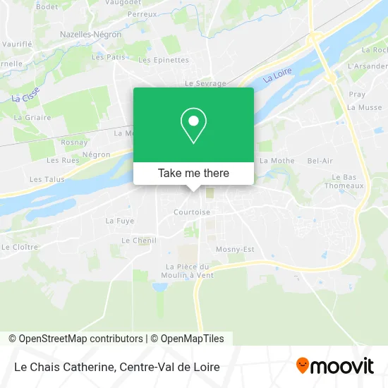 Le Chais Catherine map