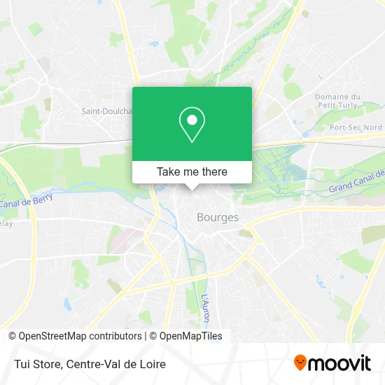 Tui Store map