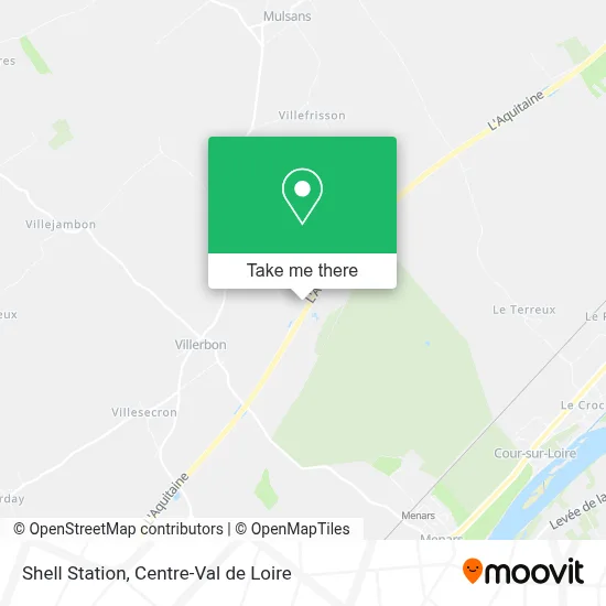 Station Shell map