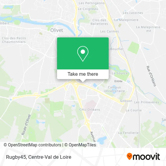 Mapa Rugby45
