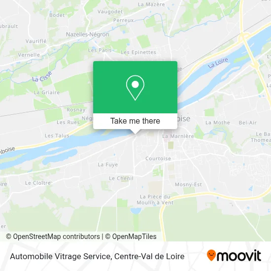 Automobile Vitrage Service map