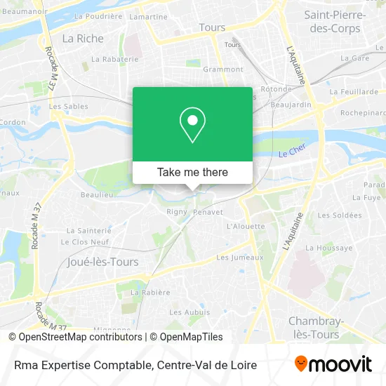 Rma Expertise Comptable map