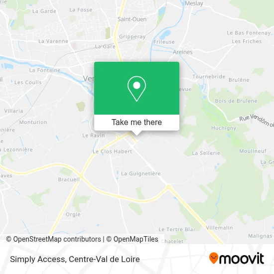 Simply Access map