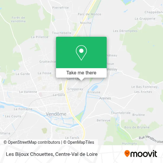 Les Bijoux Chouettes map