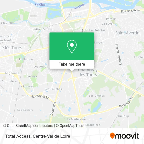 Total Access map