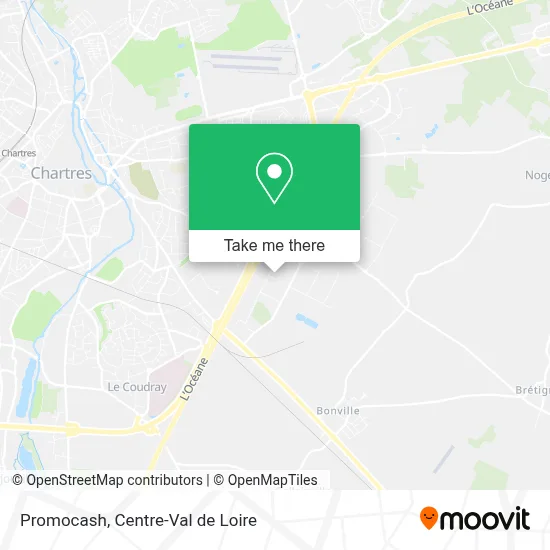 Promocash map