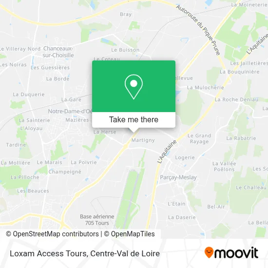 Loxam Access Tours map