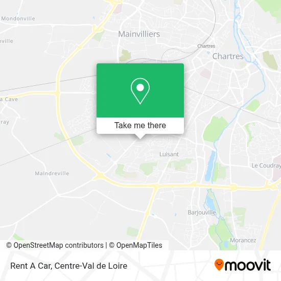 Mapa Rent A Car