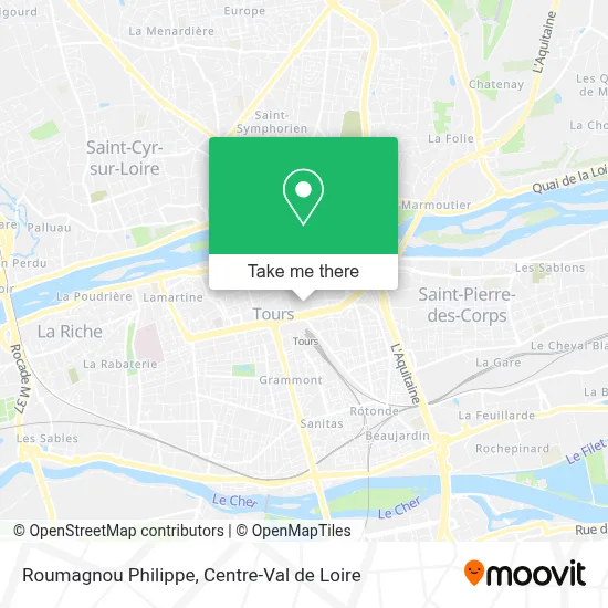 Roumagnou Philippe map