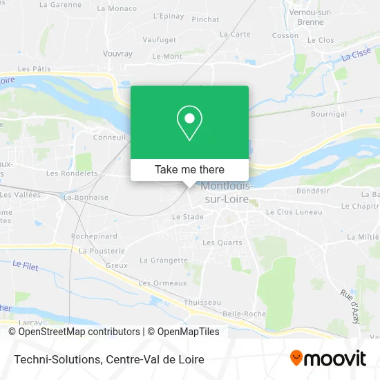 Techni-Solutions map