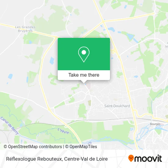 Réflexologue Rebouteux map