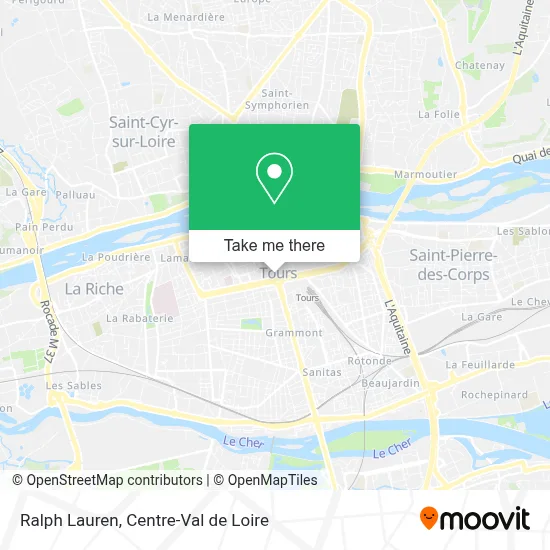 Ralph Lauren map