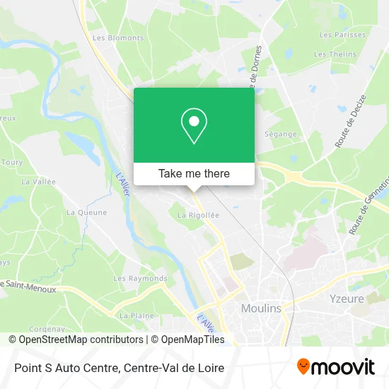 Point S Auto Centre map