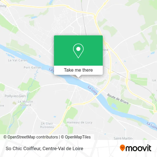 So Chic Coiffeur map