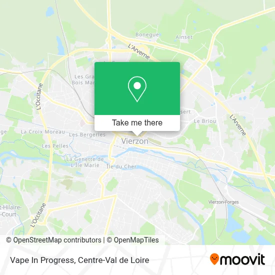 Vape In Progress map