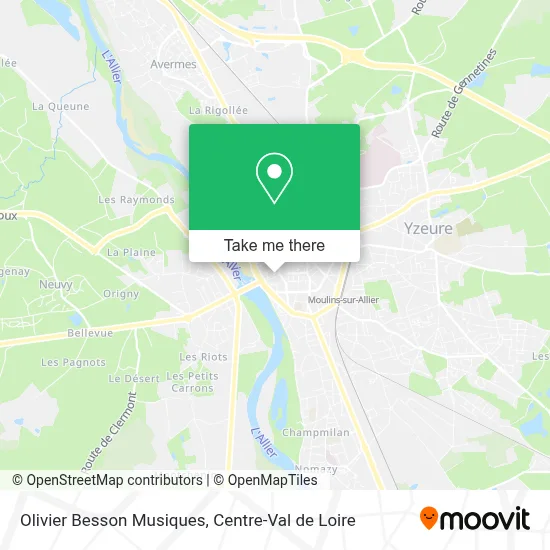 Olivier Besson Musiques map