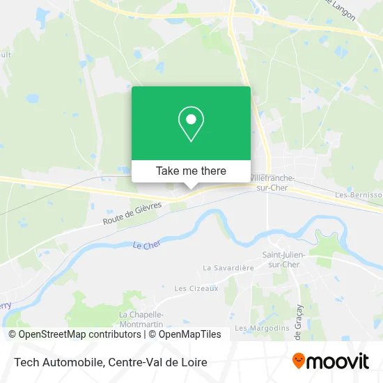 Tech Automobile map