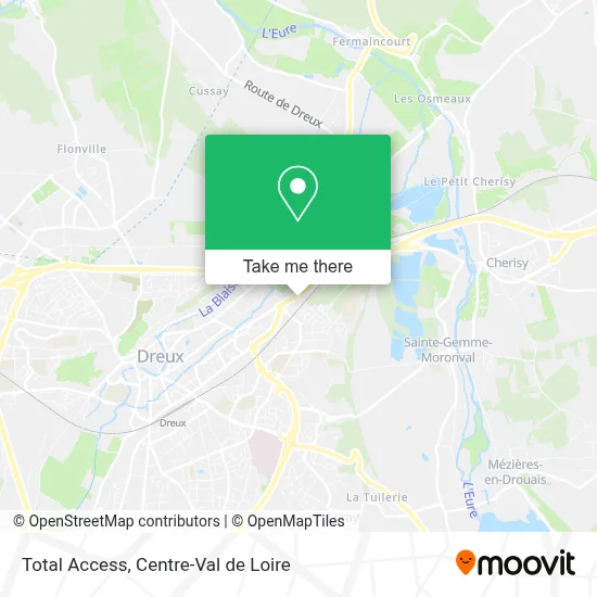 Total Access map