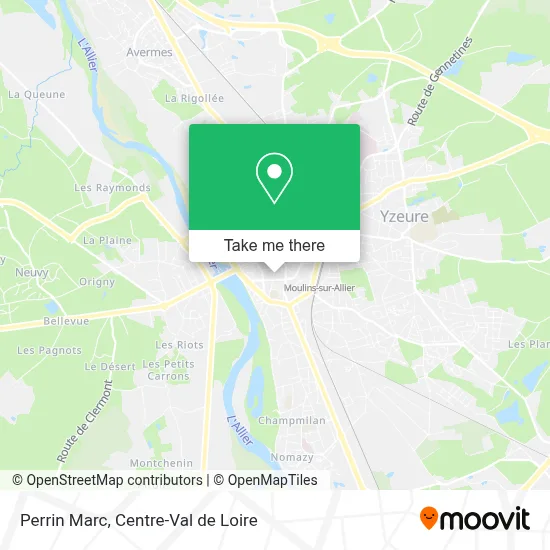 Perrin Marc map