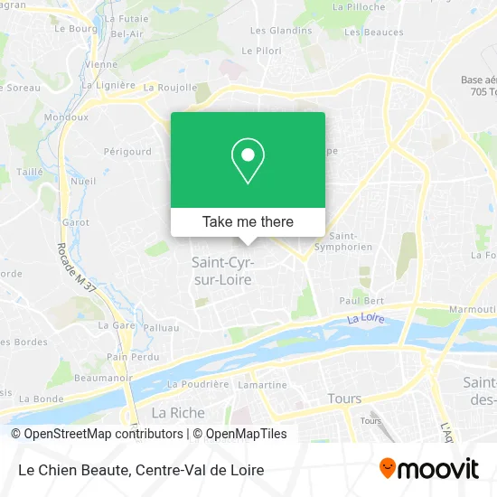 Le Chien Beaute map