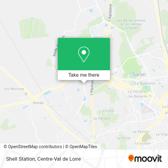 Station Shell map
