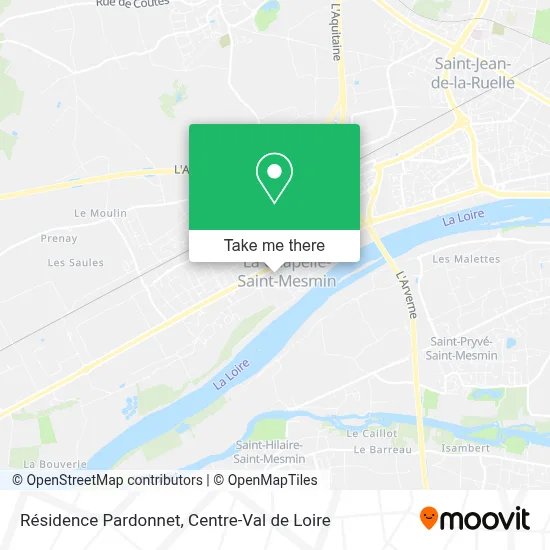Résidence Pardonnet map