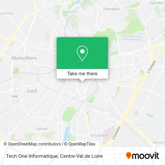 Tech One Informatique map