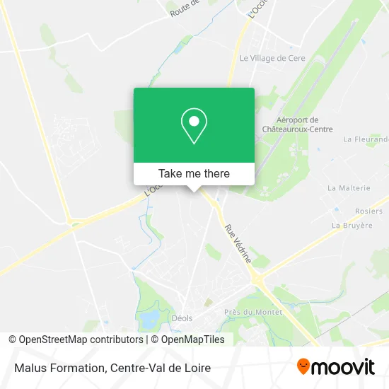 Malus Formation map