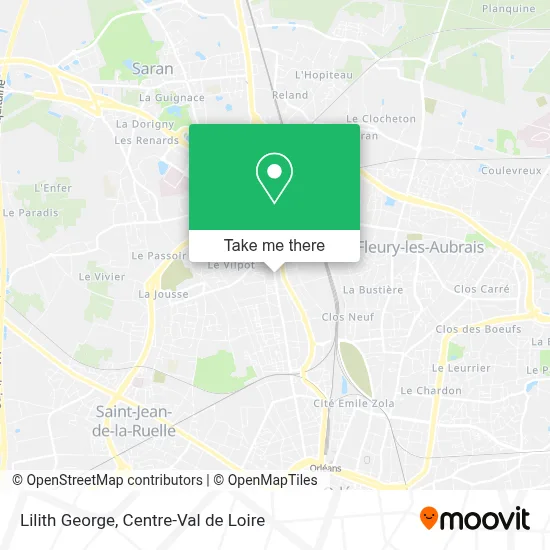 Lilith George map