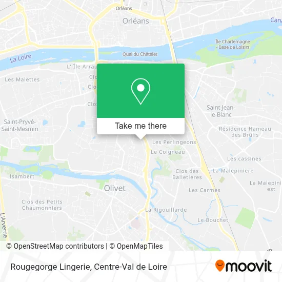 Rougegorge Lingerie map