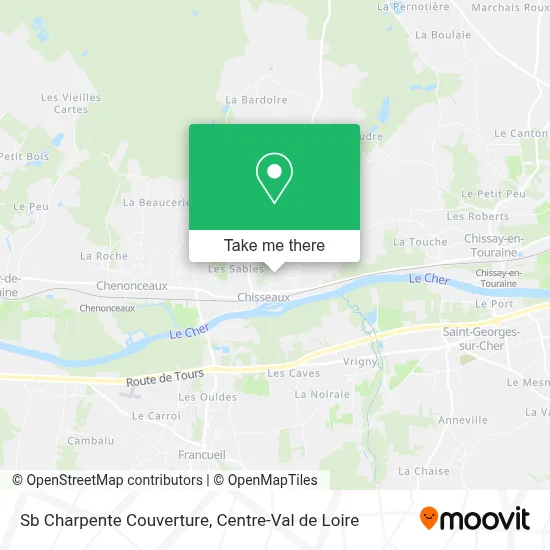Sb Charpente Couverture map