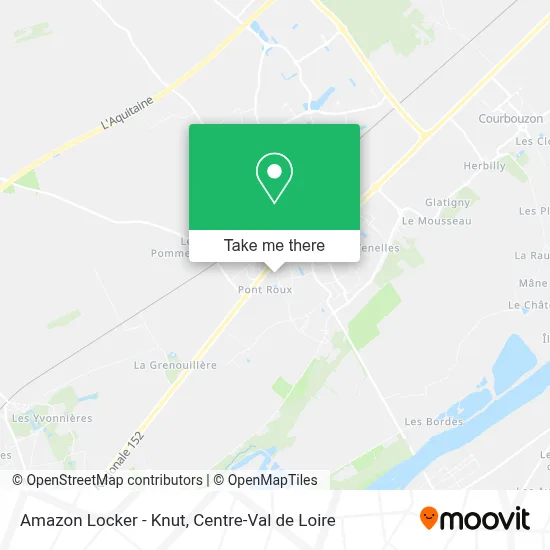 Amazon Locker - Knut map
