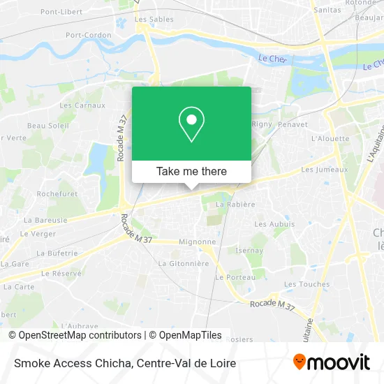 Smoke Access Chicha map