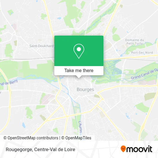 Mapa Rougegorge