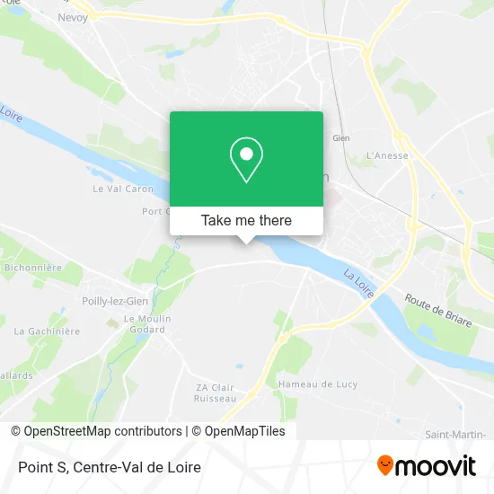 Point S map