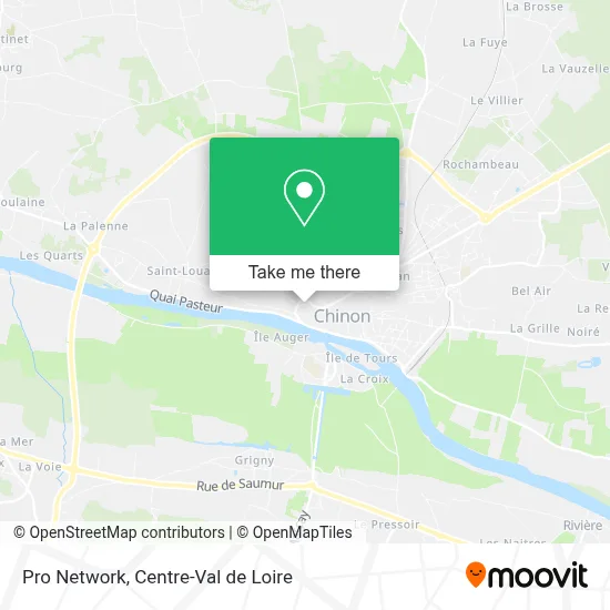 Mapa Reseau Pro