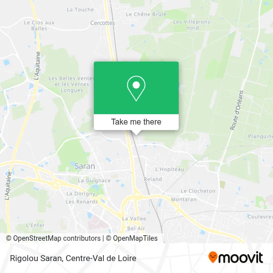 Rigolou Saran map