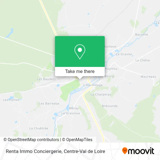 Renta Immo Conciergerie map