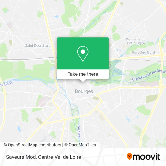 Saveurs Mod map
