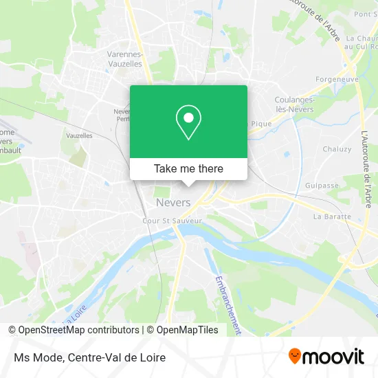 Ms Mode map