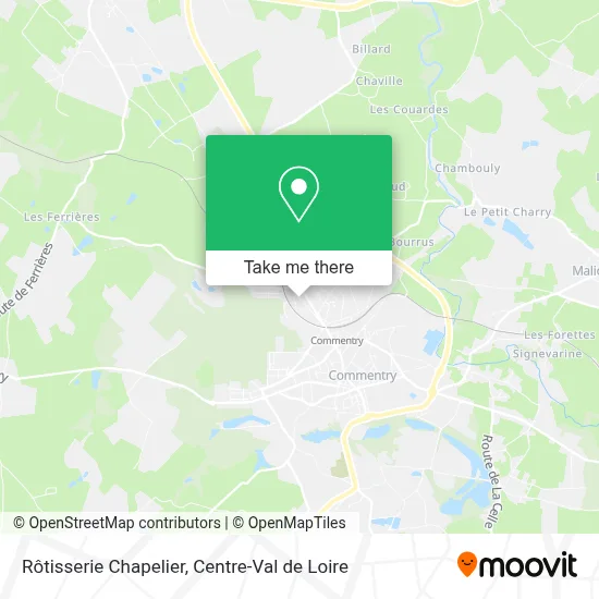 Rôtisserie Chapelier map