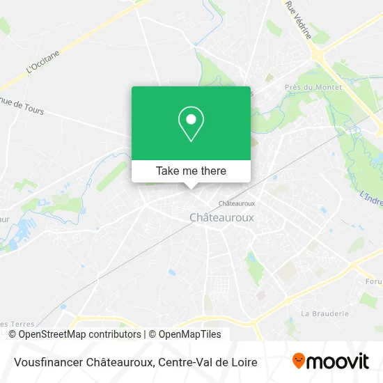 Vousfinancer Châteauroux map