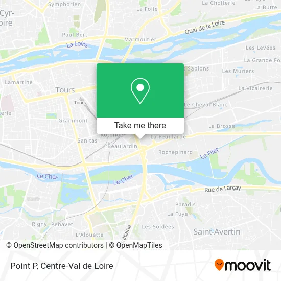 Point P map