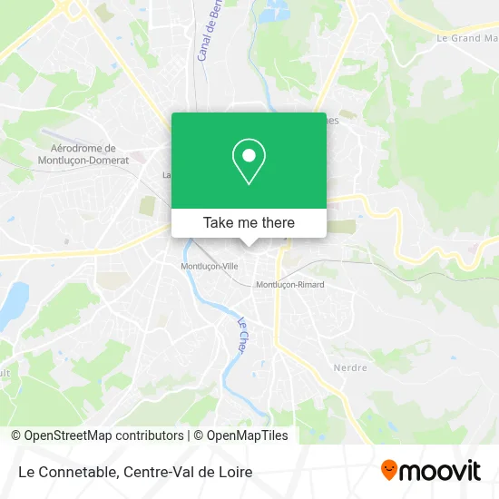 Le Connetable map