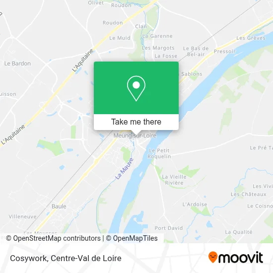 Cosywork map