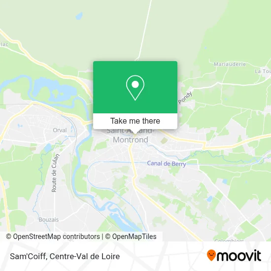 Sam'Coiff map